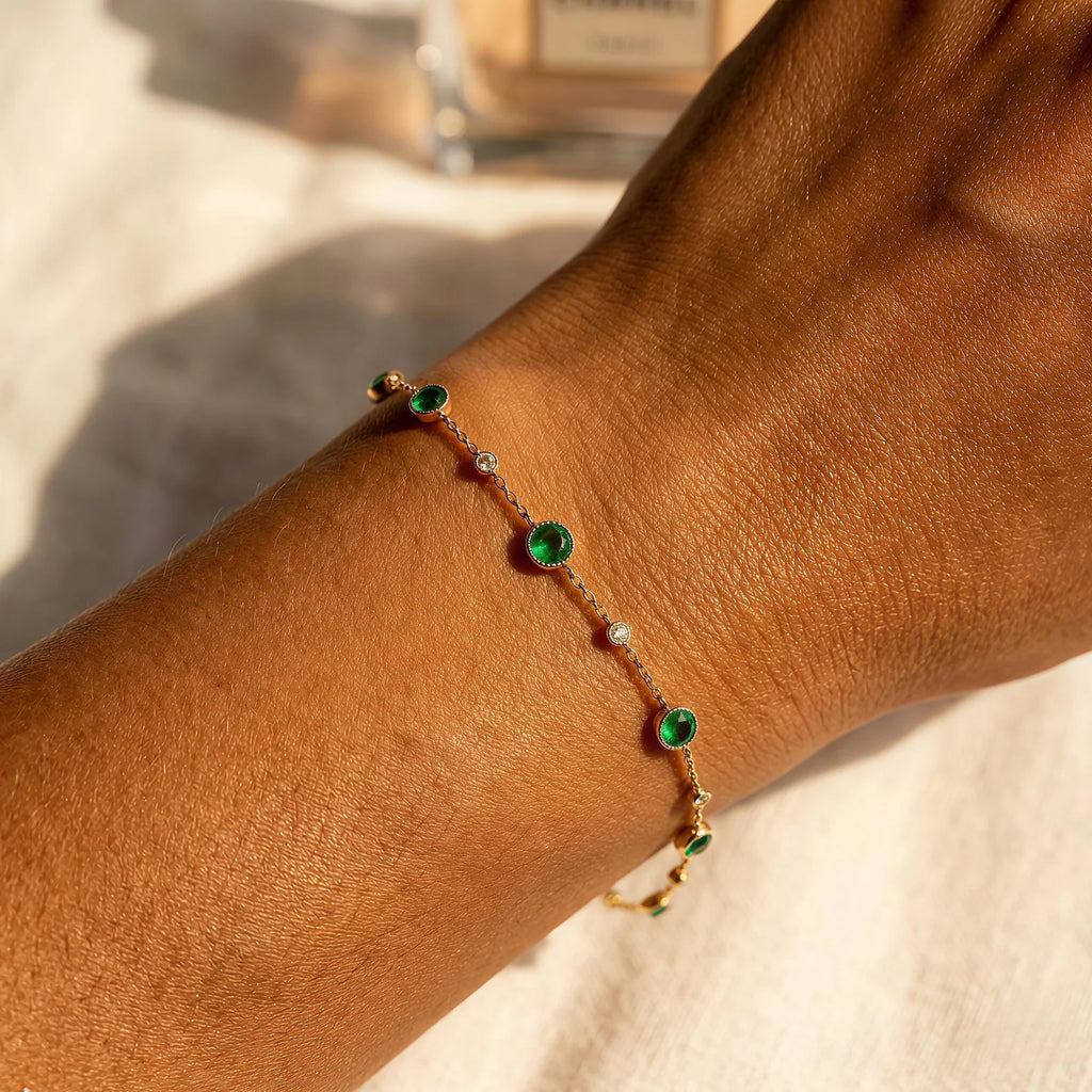 Diamond Station Bracelet