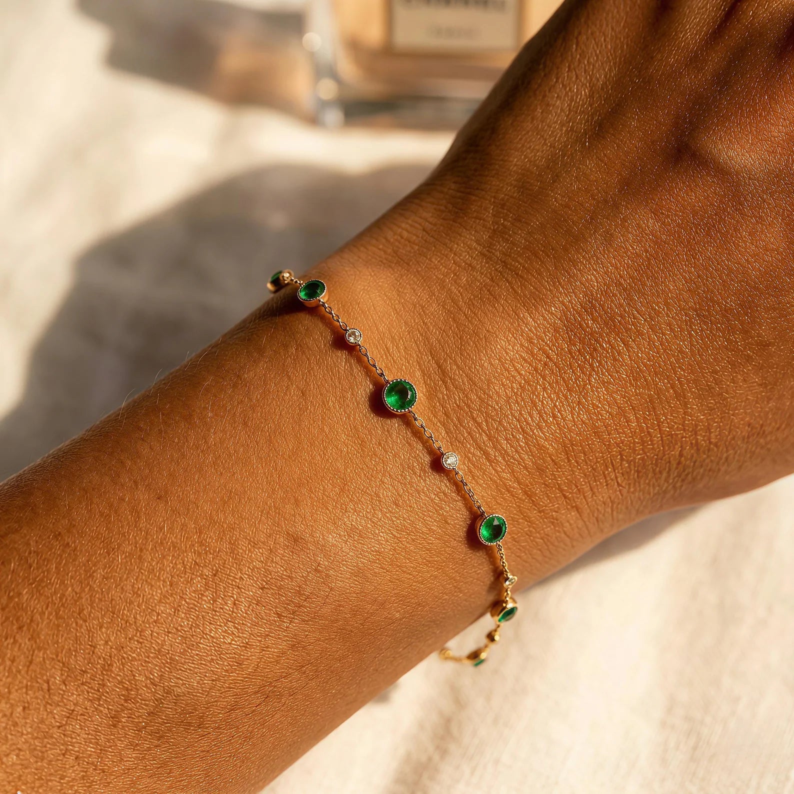 Diamond Station Bracelet